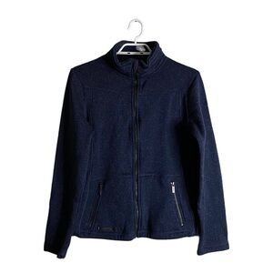McKinley Women's Rubin ll Navy Knit Fleece Jacket